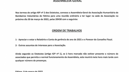 CONVOCATRIA ASSEMBLEIA-GERAL 2022