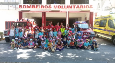 24 de Junho visita da APAJE aos Bombeiros de Ftima